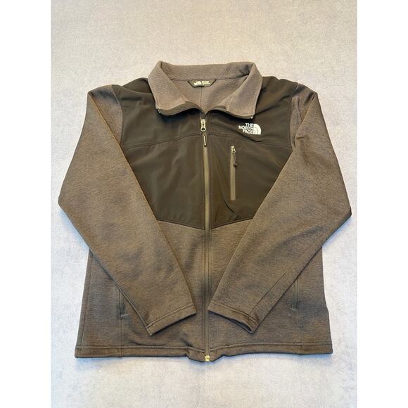 The North Face Other - Men's North Face Gray & Black Full Zip Jacket Size LG